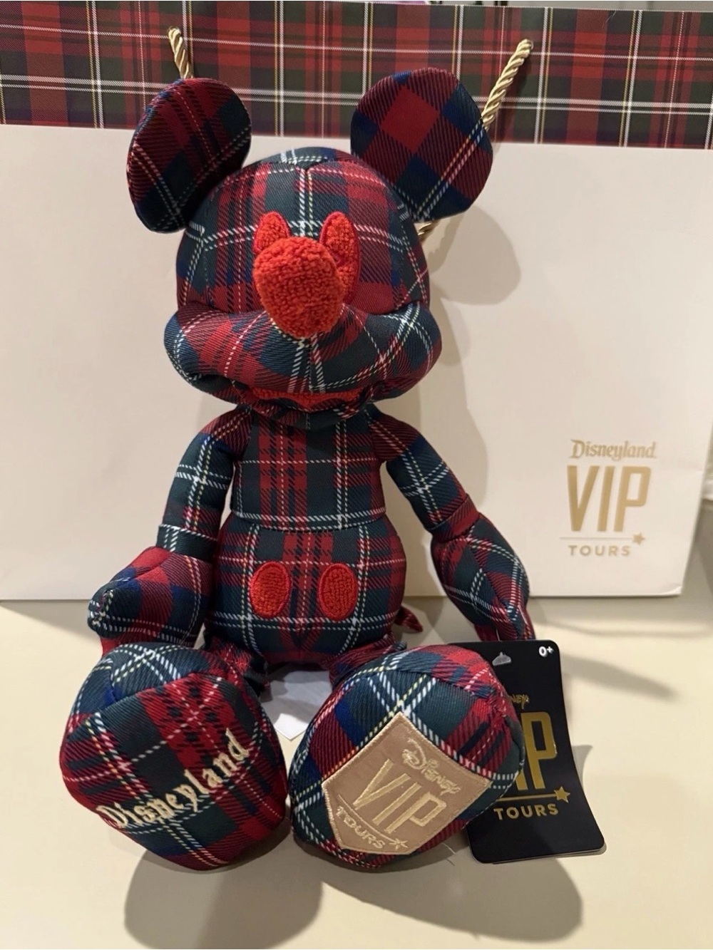 Disneyland Park 2026 VIP Tour Mickey Plush (brand new)
